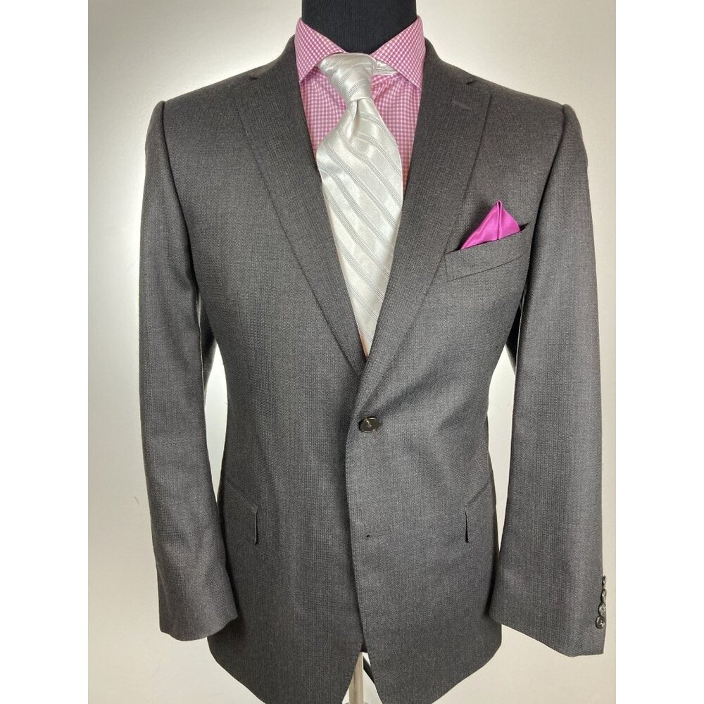 Z ZEGNA "City" Brown Modern 2Btn Sport Jacket 42R 42 R